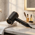 Hair Dryer 2400W Ionic with Diffuser and Concentrator, Fast Drying