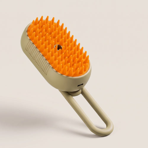 3-in-1 Pet Steam Grooming Brush - Deshedding & Massage