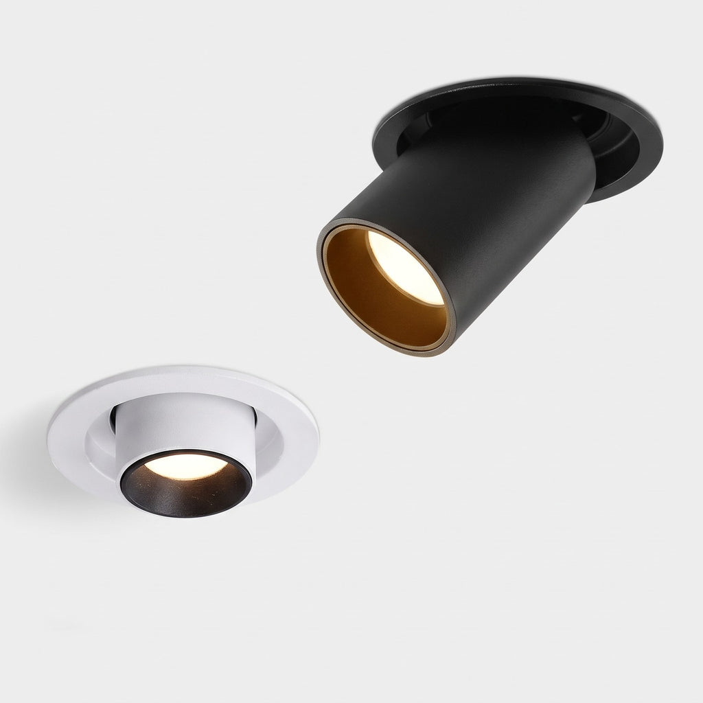 Adjustable LED Recessed Downlight - Dimmable, Die-Cast Aluminum