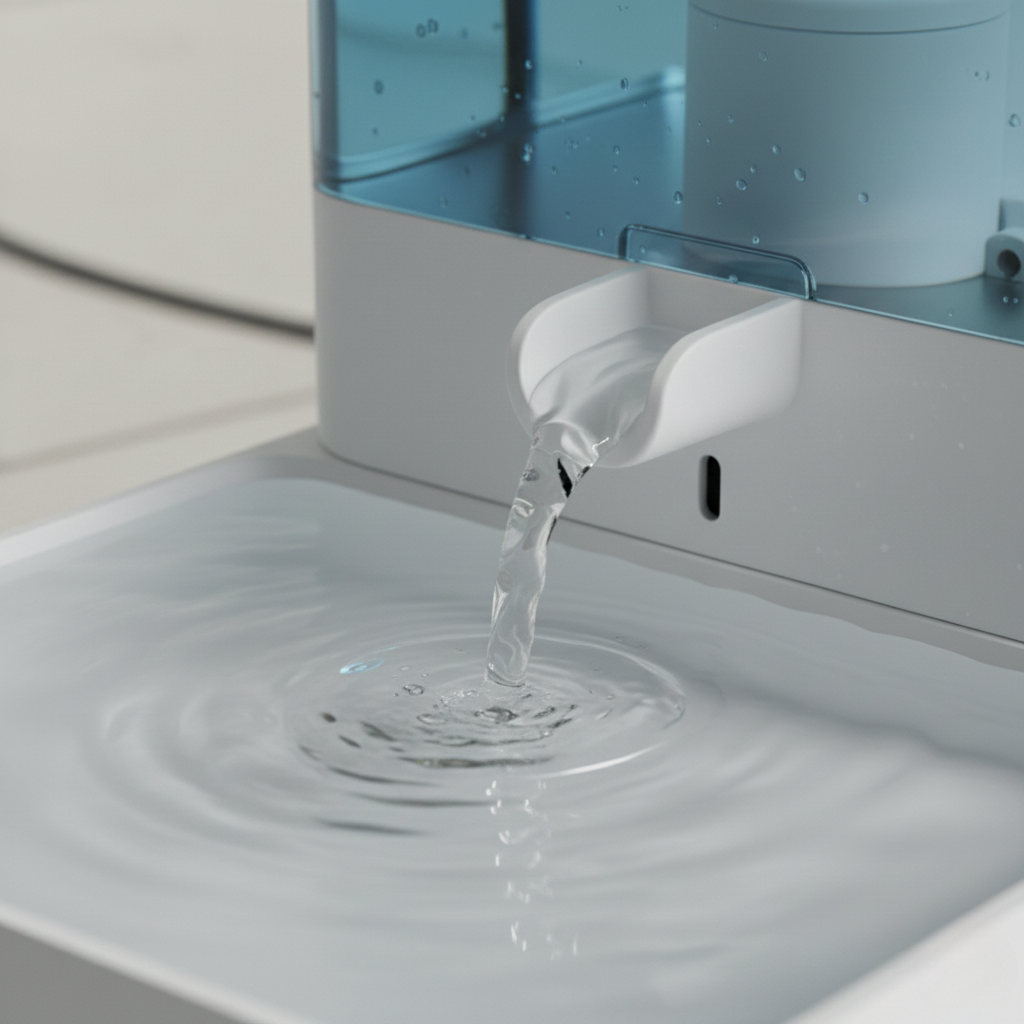 Pet Water Fountain, Automatic Cat and Dog Drinking Fountain with Filter