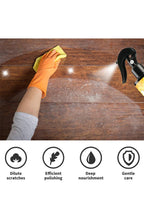 Beeswax Furniture Polish Spray, 120 ml | Cleans and Polishes Wood Cabinets and Furniture to a Natural Gloss | Packs of 1 to 3