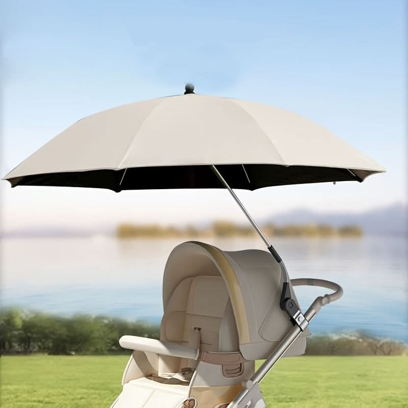 Stroller Sun Shade Umbrella, Bendable Arm Sunshade for Strollers