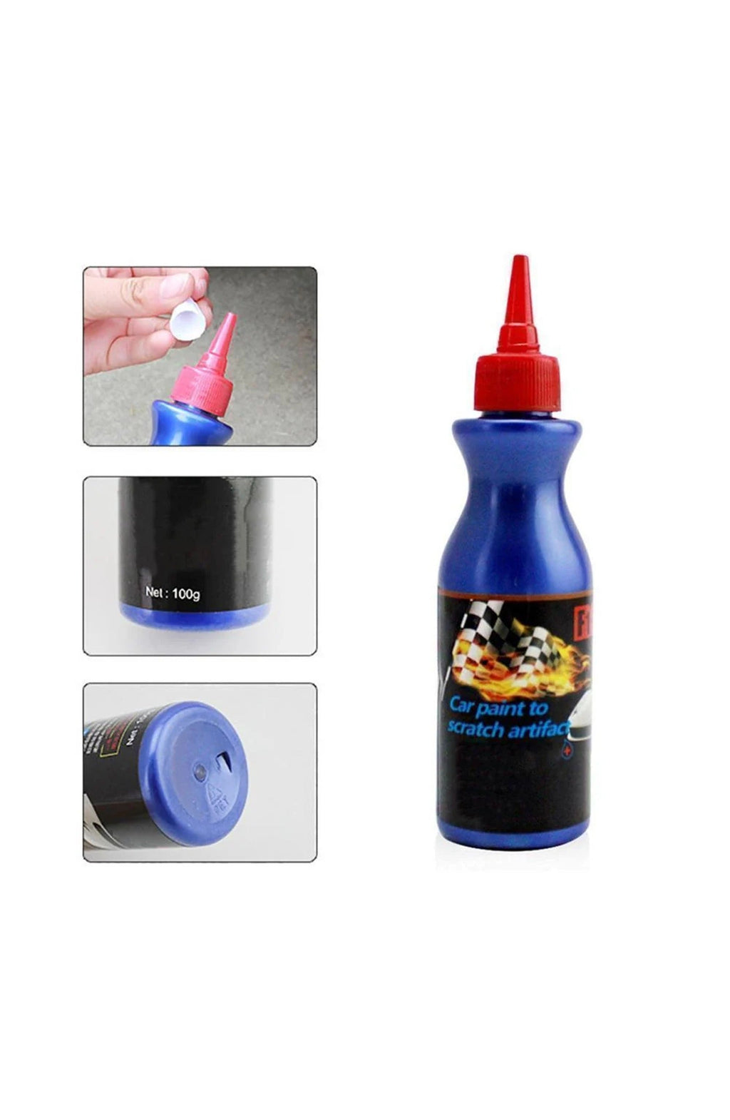 Car Scratch Remover Compound, 100 g | Polishes Out Light Scratches, Swirl Marks and Scuffs to Restore Gloss | For All Paints