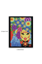Color by Numbers Book Set with 100 Mosaic Designs on Black Backgrounds | 4 Books of Squares, Triangles, Hexagons and Circles