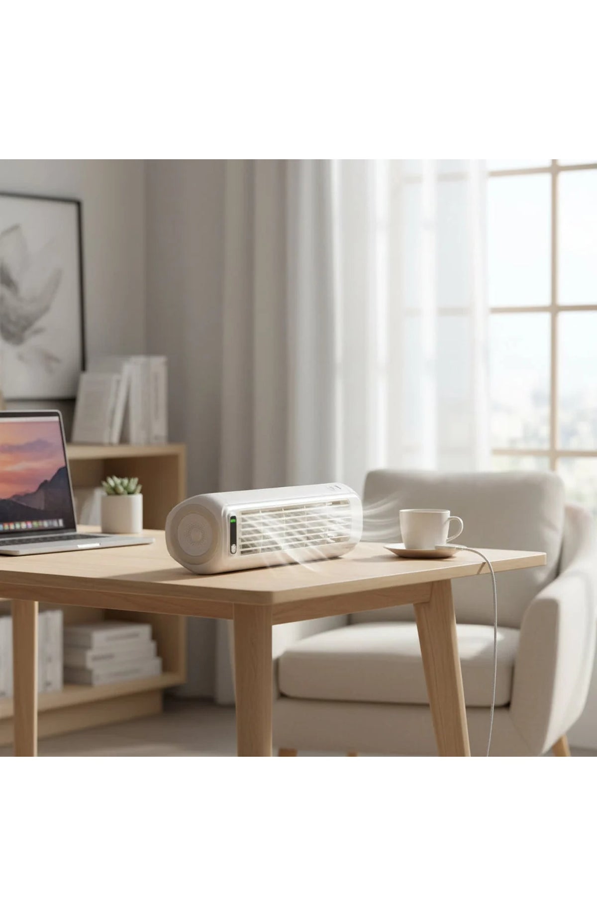 Bladeless Portable Air Conditioner, USB Rechargeable - view 3