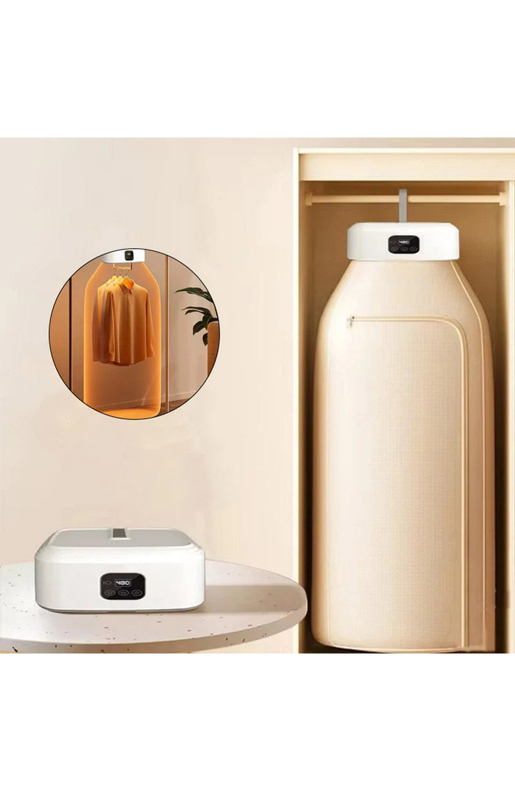 Compact Portable Electric Clothes Dryer
