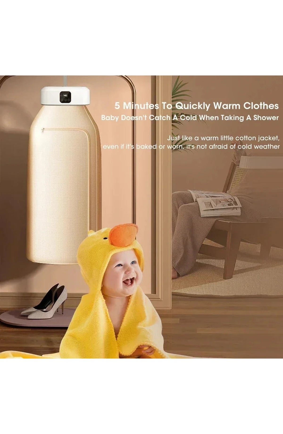 Compact Portable Electric Clothes Dryer - view 8