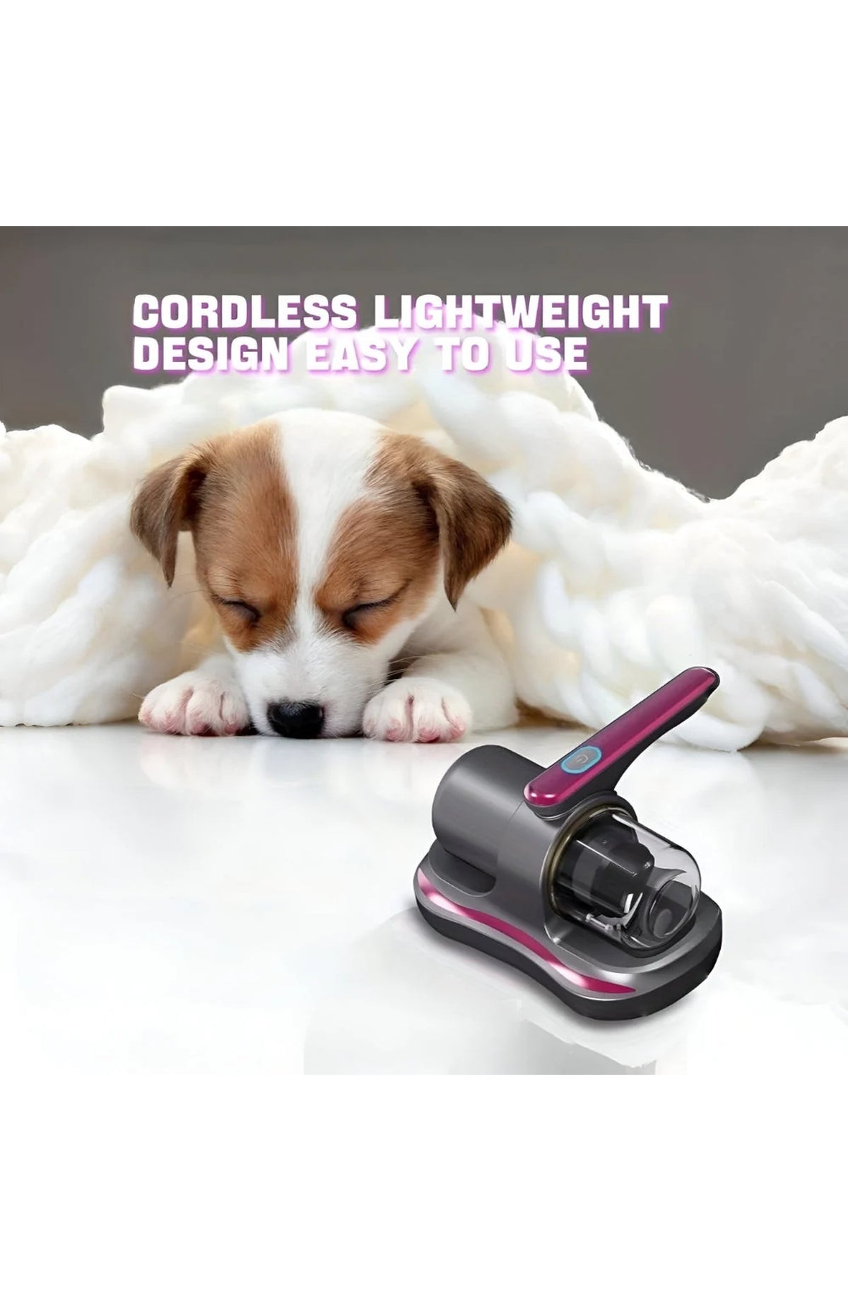 Compact Cordless Handheld Vacuum with USB Charging - view 2