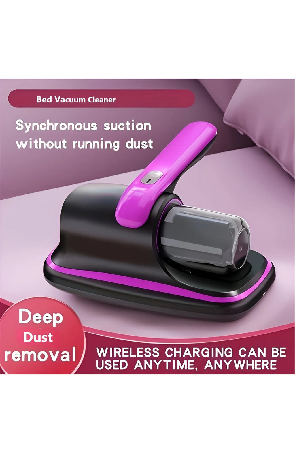 Compact Cordless Handheld Vacuum with USB Charging - view 3