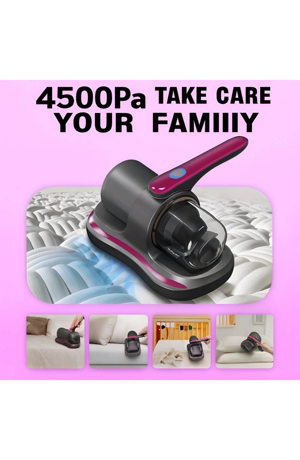 Compact Cordless Handheld Vacuum with USB Charging - view 4