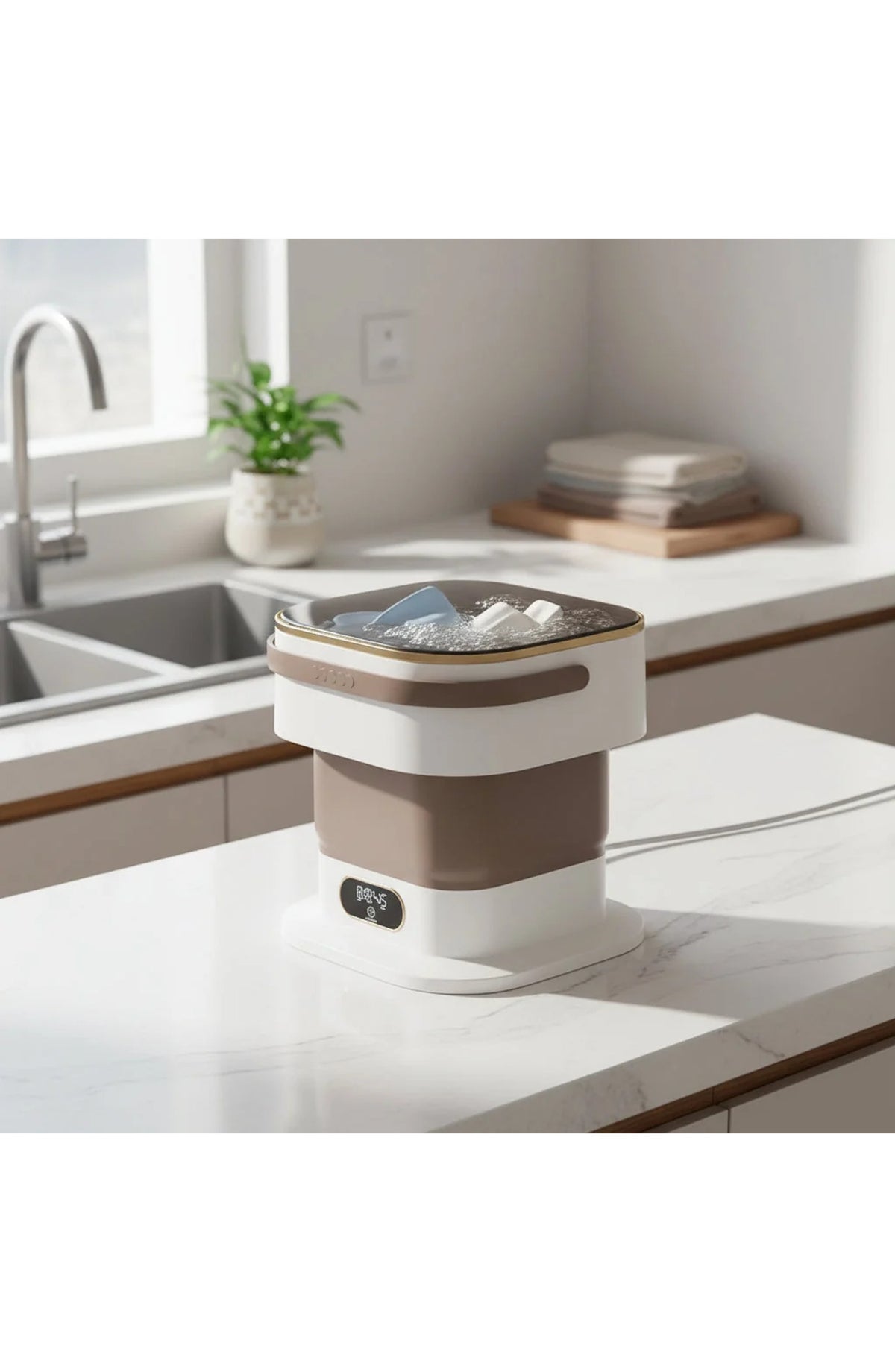 Compact Foldable Washing Machine for Small Loads - view 4