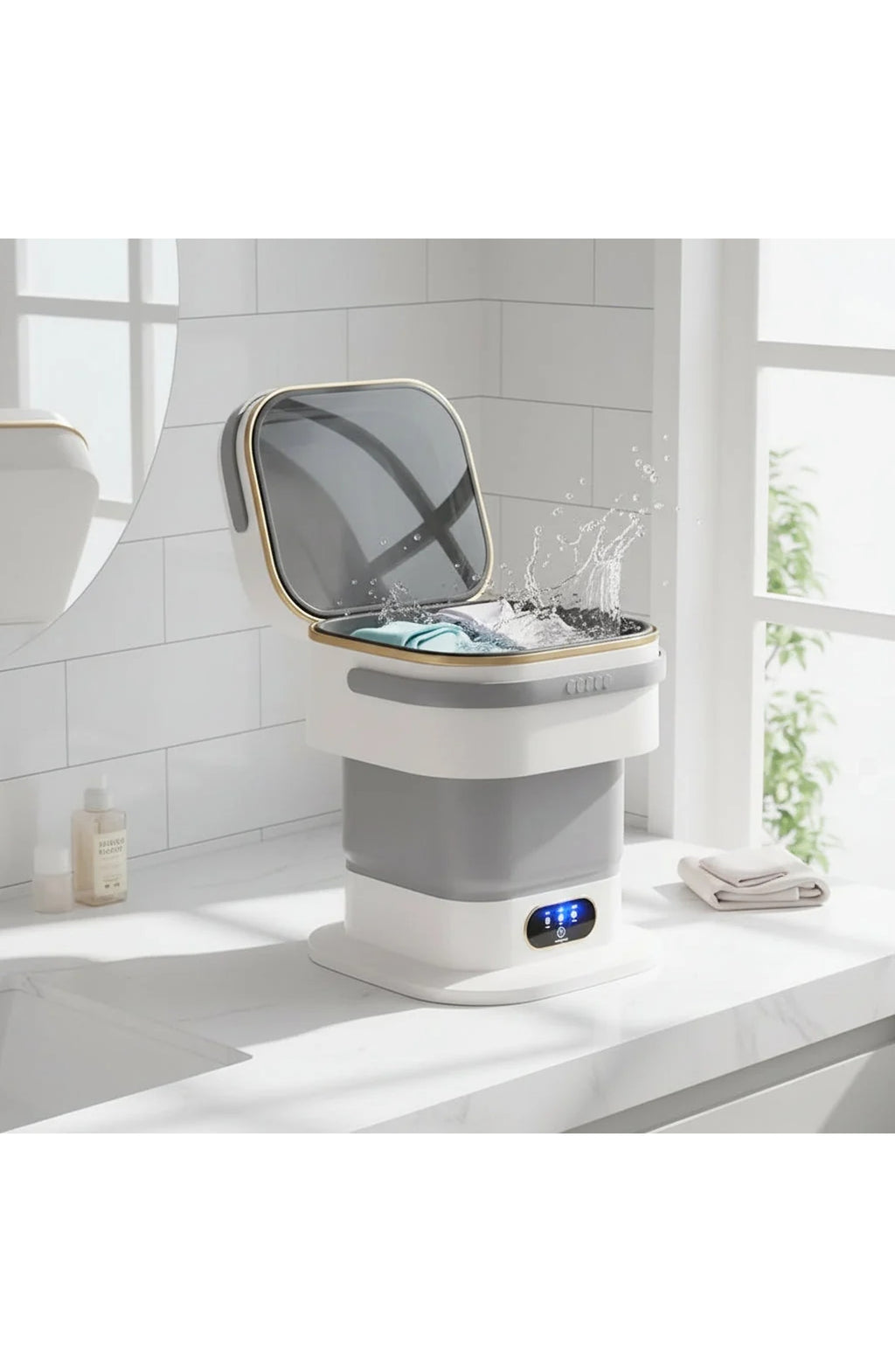 Compact Foldable Washing Machine for Small Loads - view 5