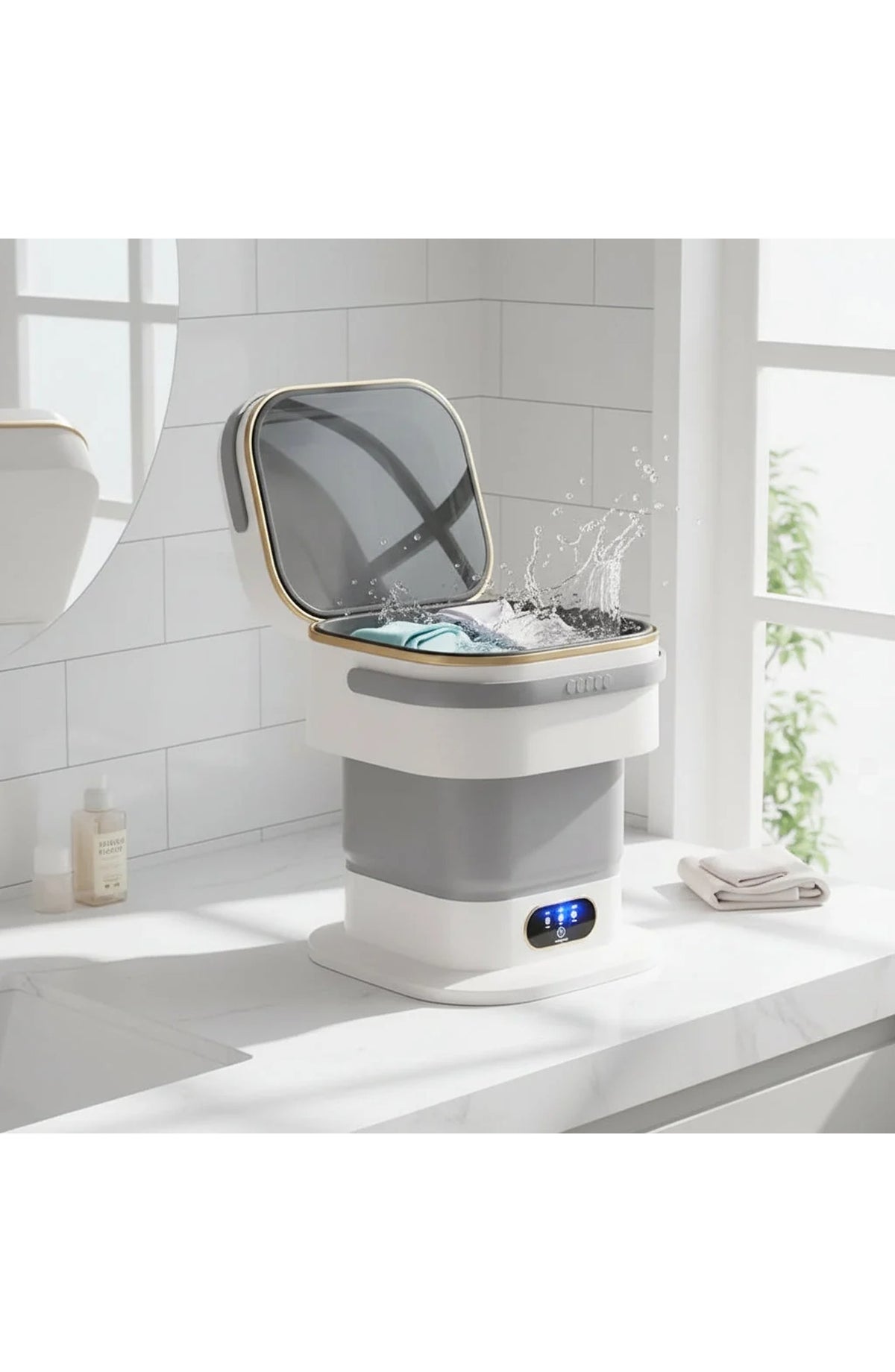 Compact Foldable Washing Machine for Small Loads - view 5