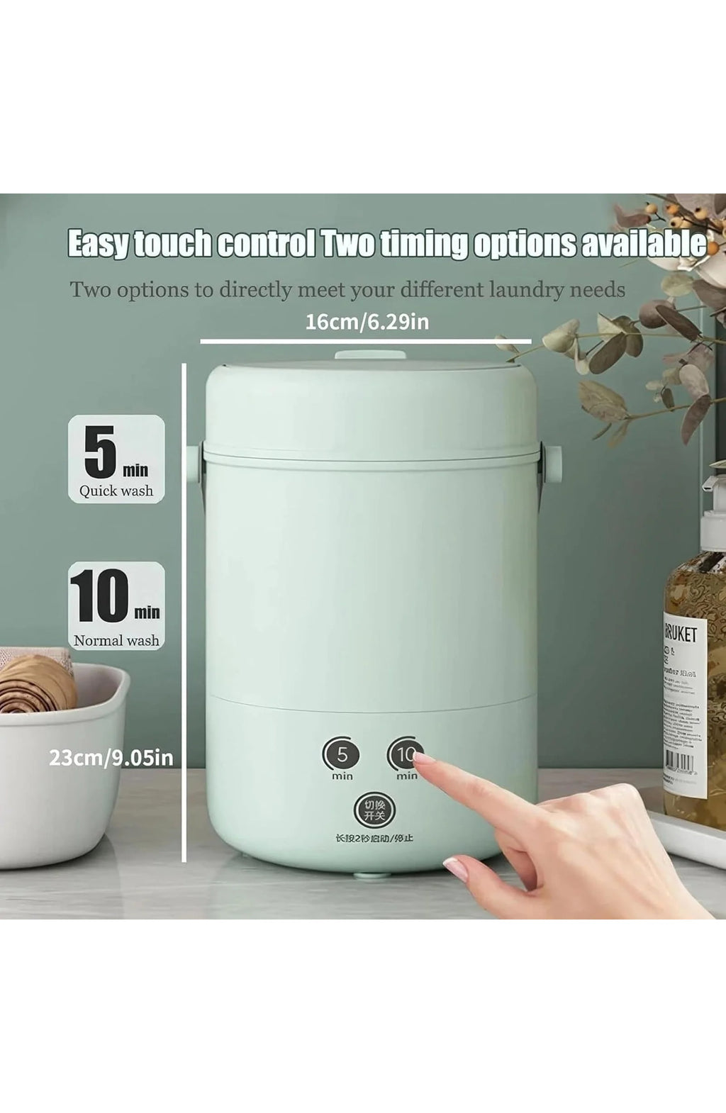 Compact Mini Washing Machine Portable - view 5