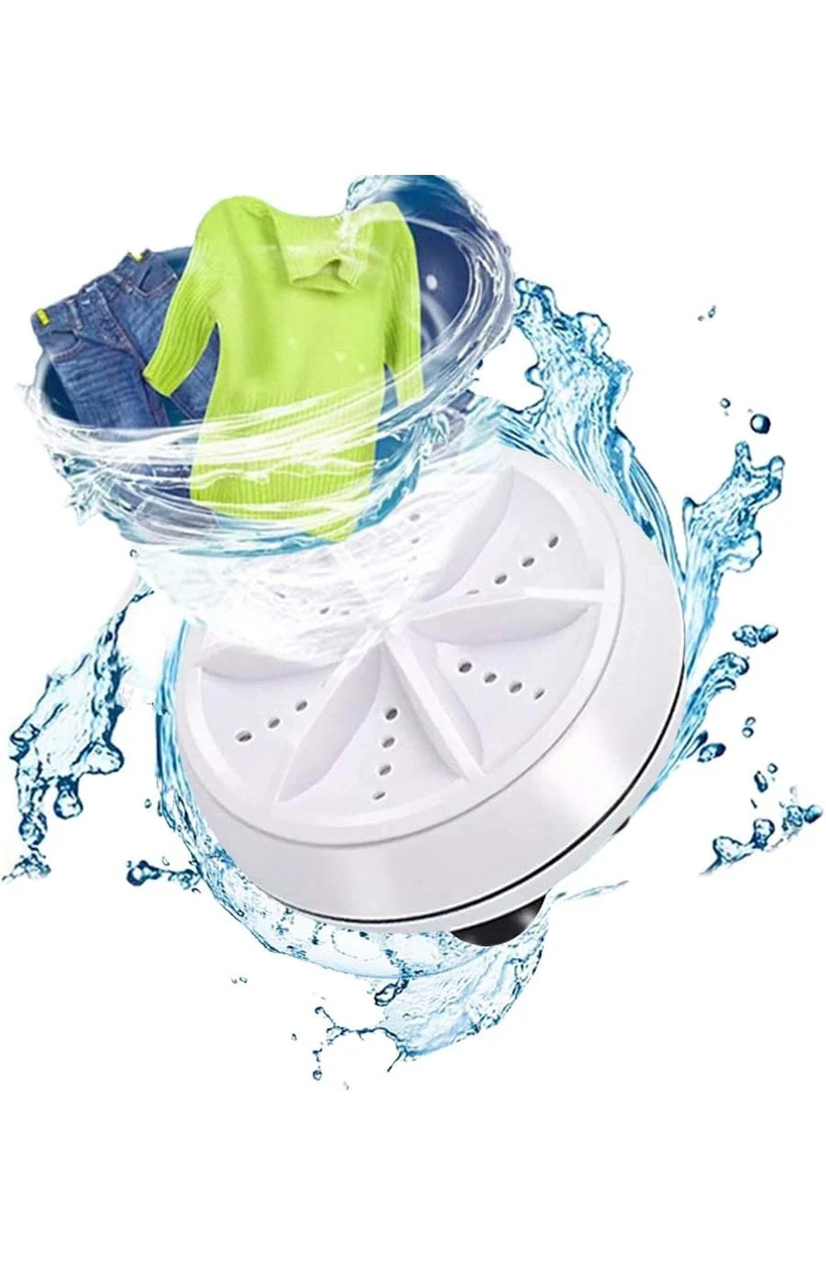 Mini Washing Machine with Ultrasonic Technology - view 2