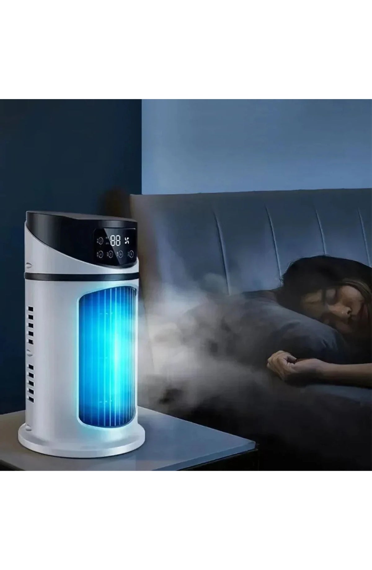 Small Air Conditioner Fan with Humidifier