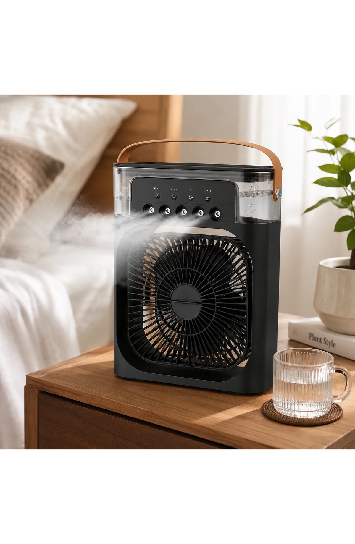 Small AC Unit with Remote, Evaporative Cooling - view 2