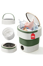 Foldable Mini Washing Machine with 3 Timer Modes