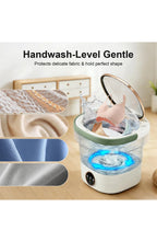 Foldable Mini Washing Machine with 3 Timer Modes - view 6