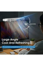 Clip-On Monitor Fan with LED Light Strip - view 5
