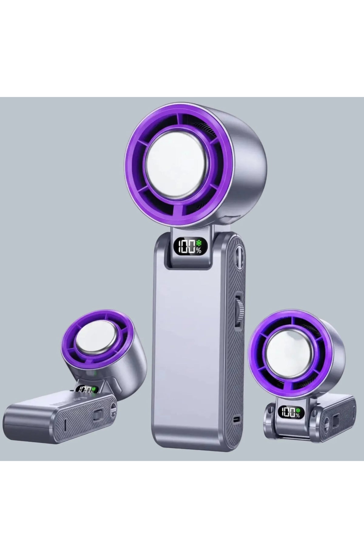 Portable Misting Fan with Ice Cooling Plate