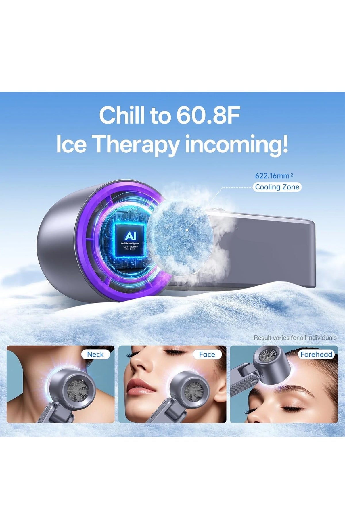 Portable Misting Fan with Ice Cooling Plate - view 8