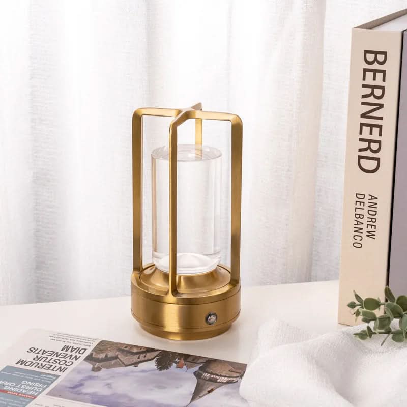 Cordless Crystal-Style Table Lamp 7 x 4 In | Dimmable Warm-Neutral-Cool