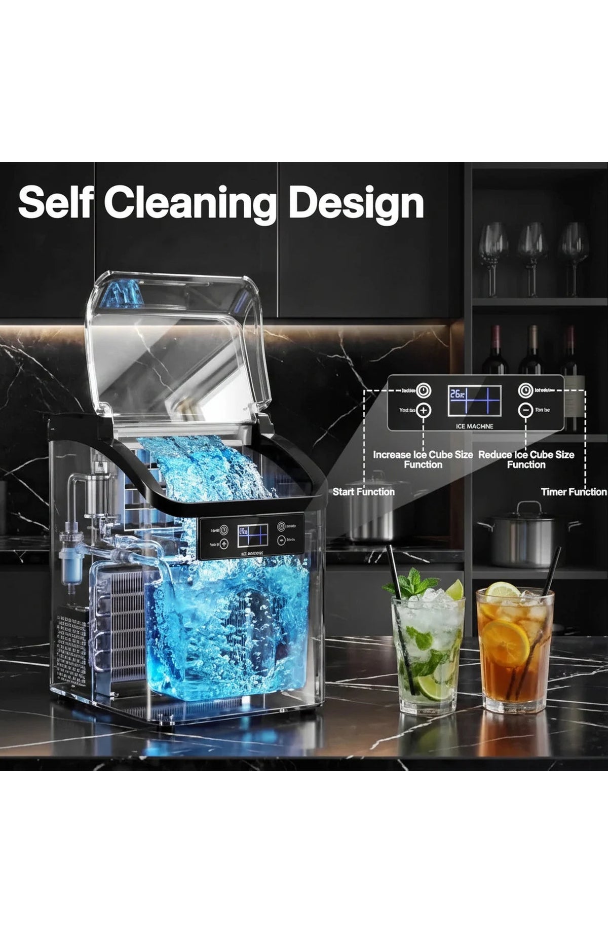Countertop Ice Maker Automatic - view 4