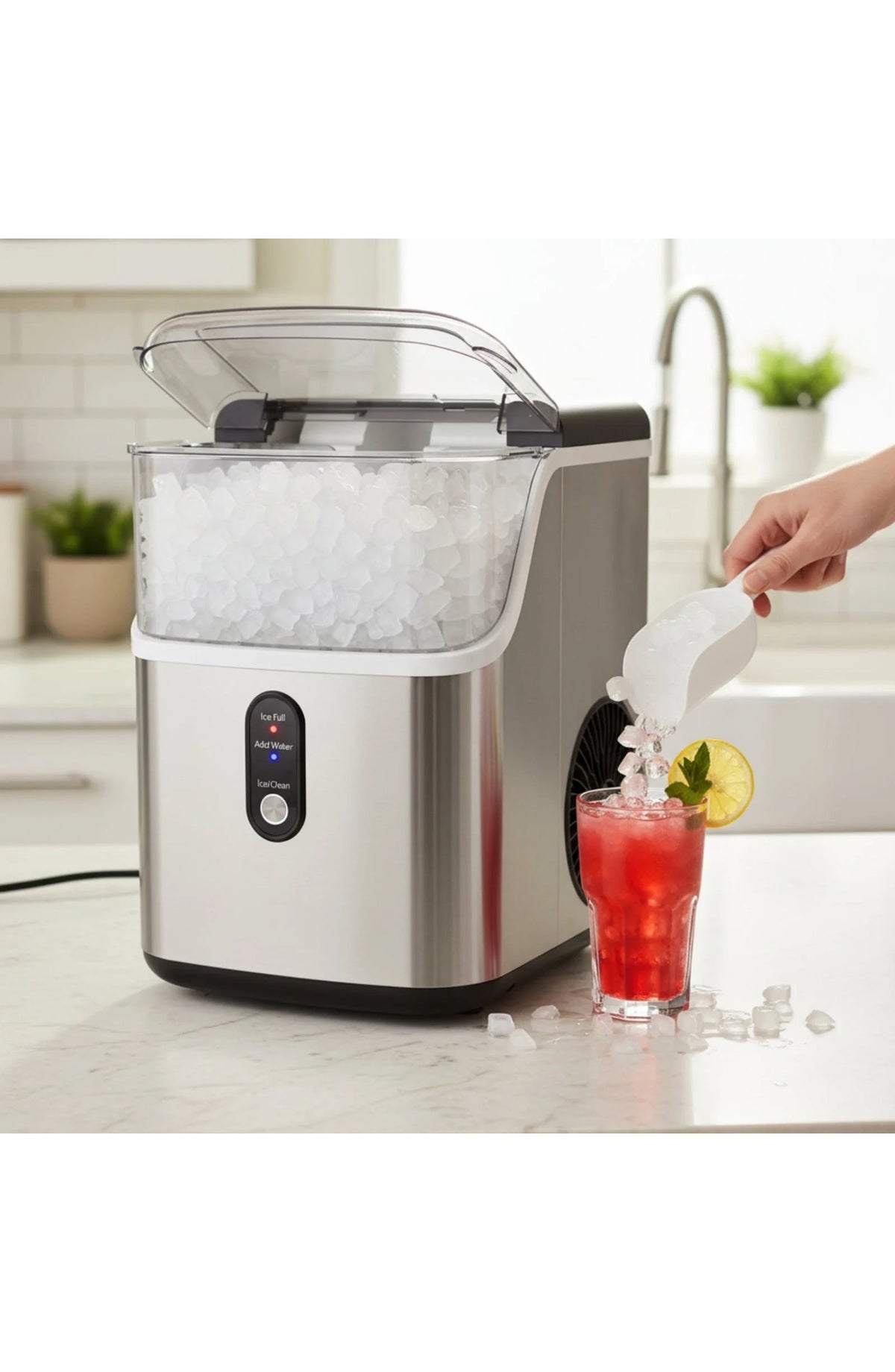 Nugget Ice Maker Self-Cleaning - view 2
