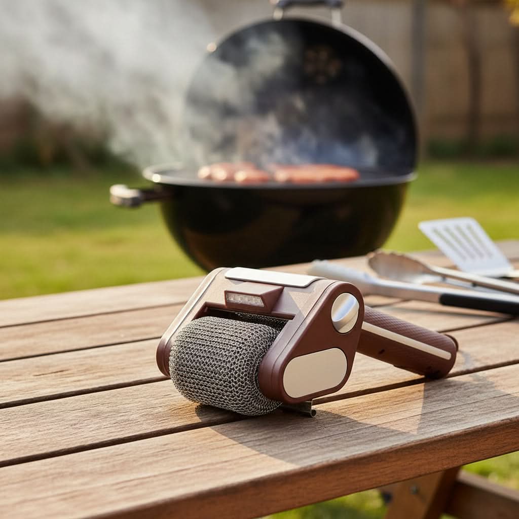 Electric BBQ Grill Cleaning Brush