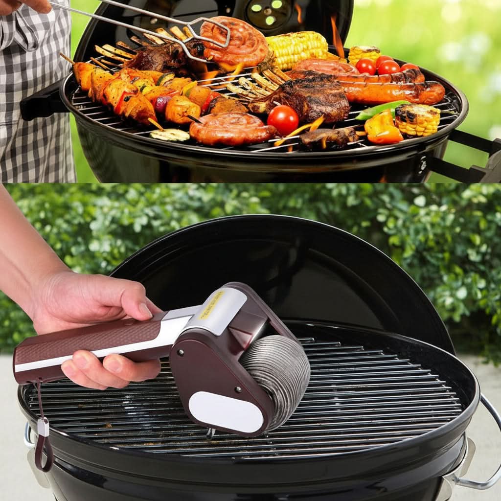 Electric BBQ Grill Cleaning Brush