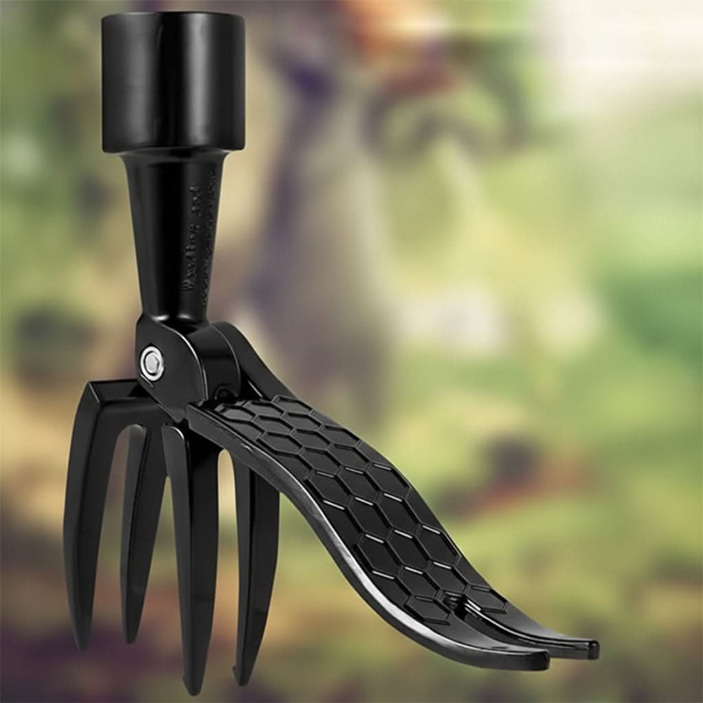 Stand Up Weed Puller, Stainless Steel Weeder Tool, No Bending Needed