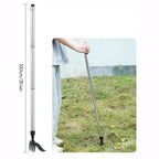 Stand Up Weed Puller, Stainless Steel Weeder Tool, No Bending Needed