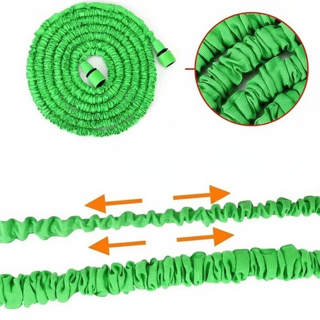 Expandable High-Pressure Garden Hose