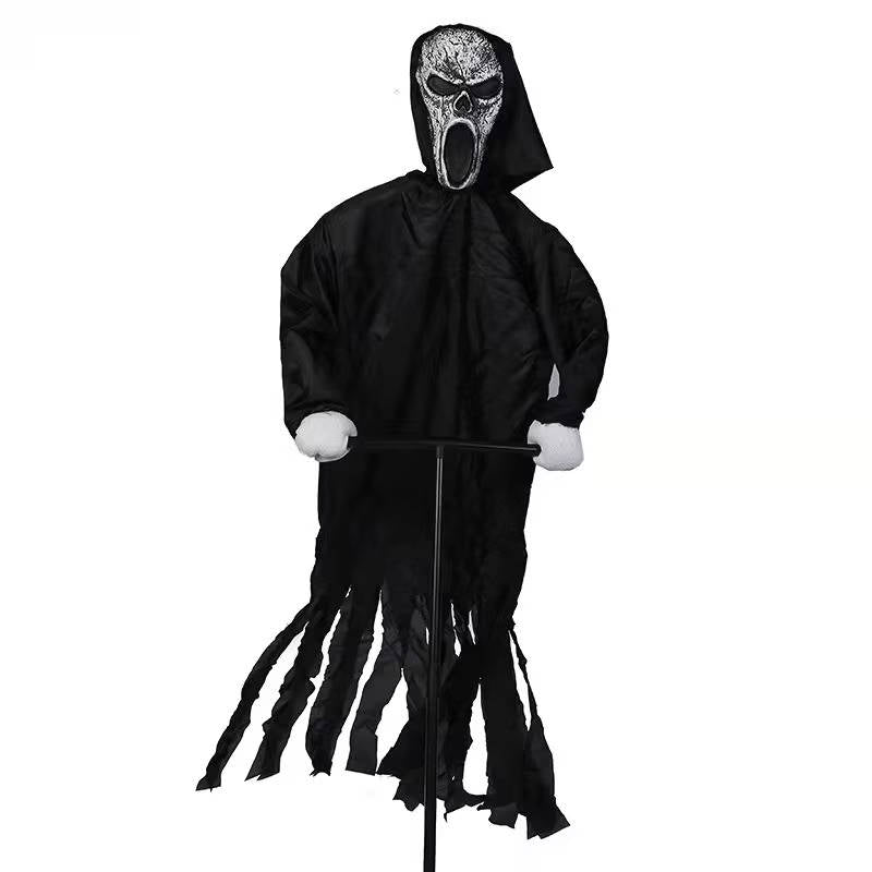 Floating Ghost Halloween Yard Stake Decoration