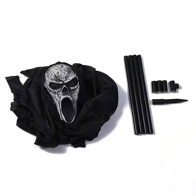 Floating Ghost Halloween Yard Stake Decoration