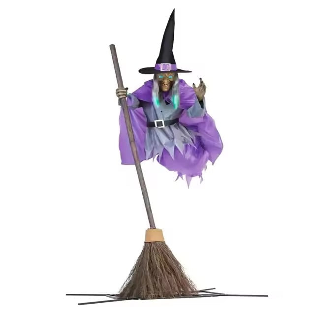 Floating Witch Halloween Decoration