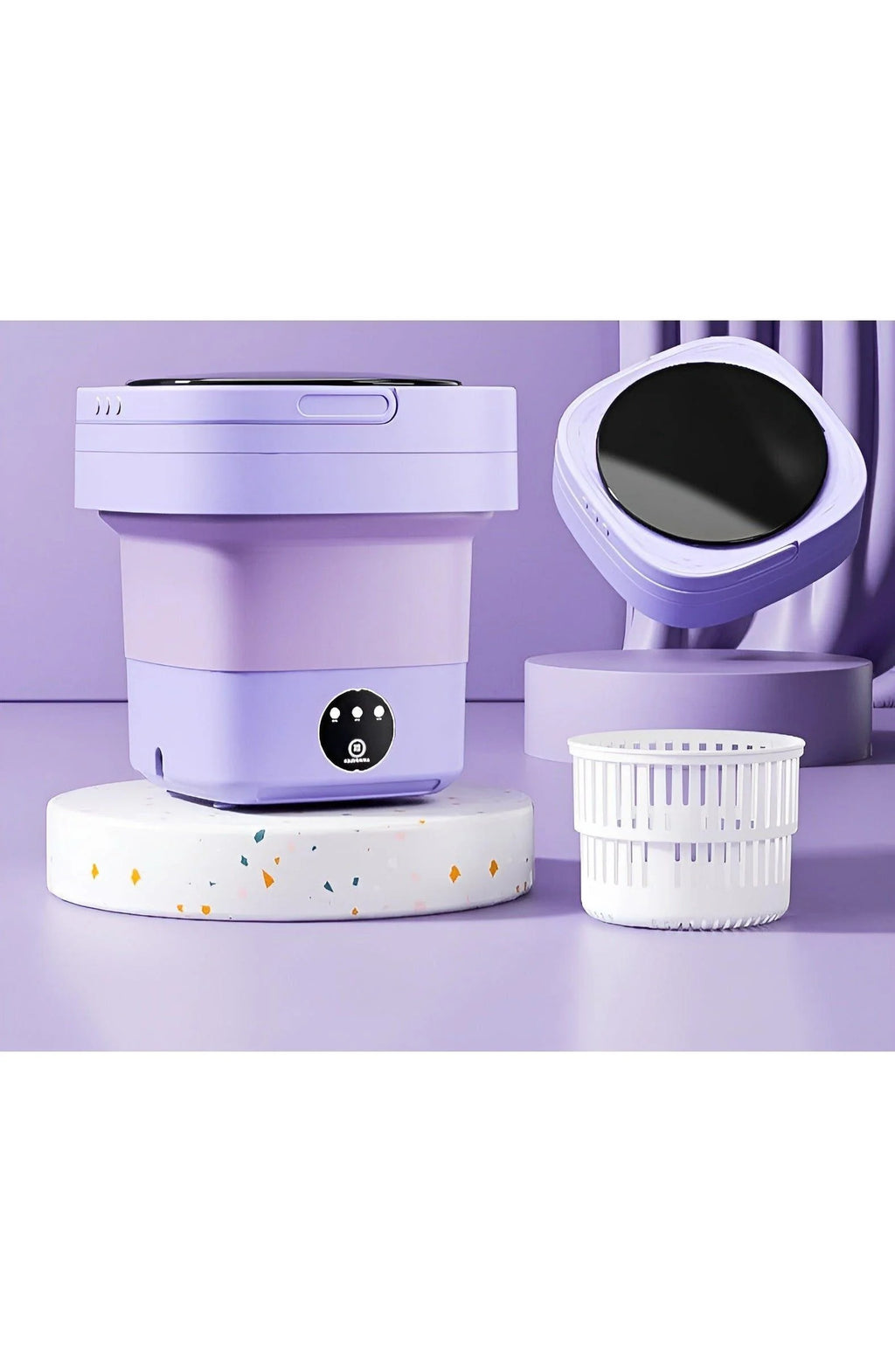 Foldable Mini Washing Machine with Dryer - view 8