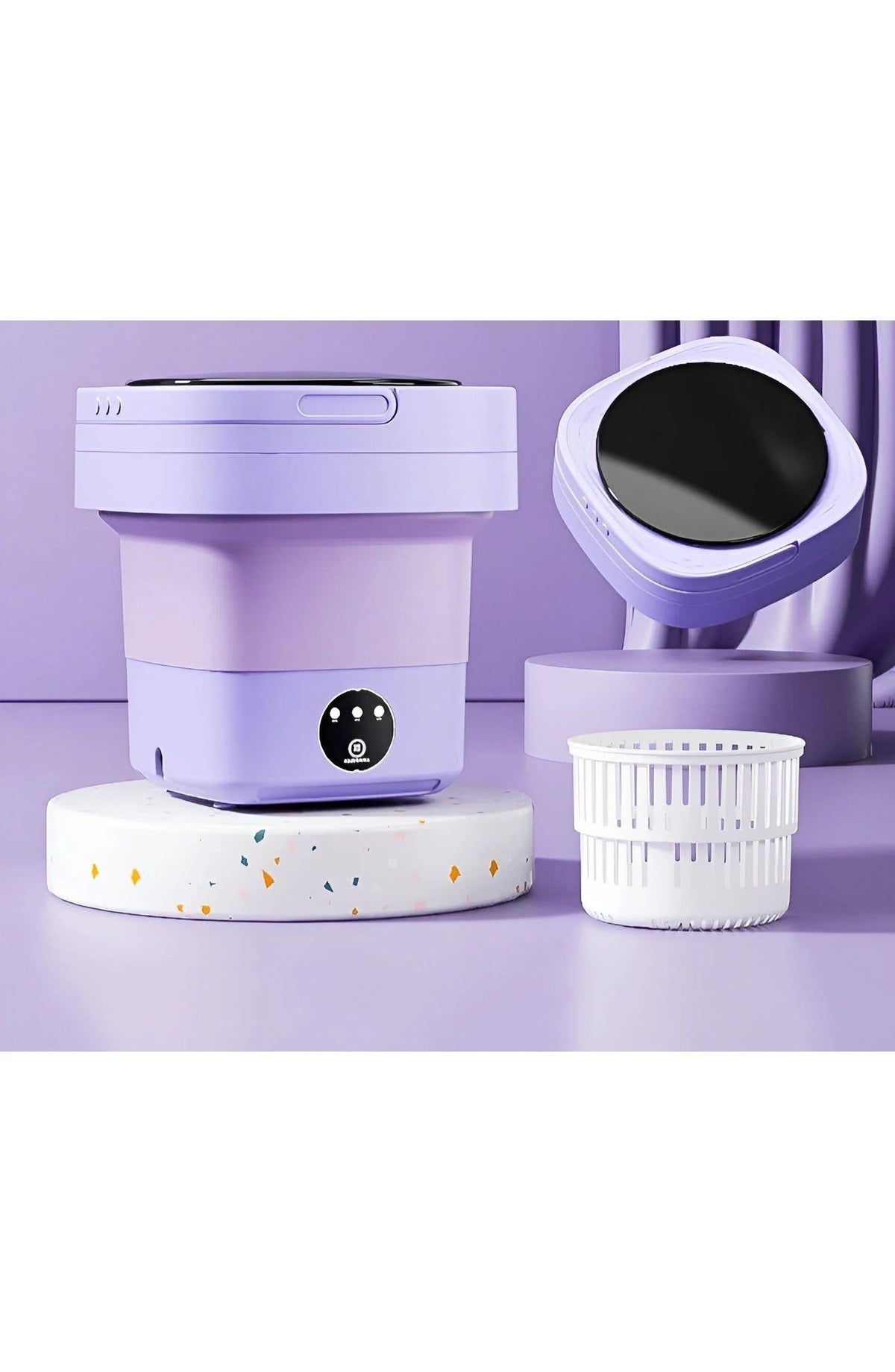 Foldable Mini Washing Machine with Dryer - view 8