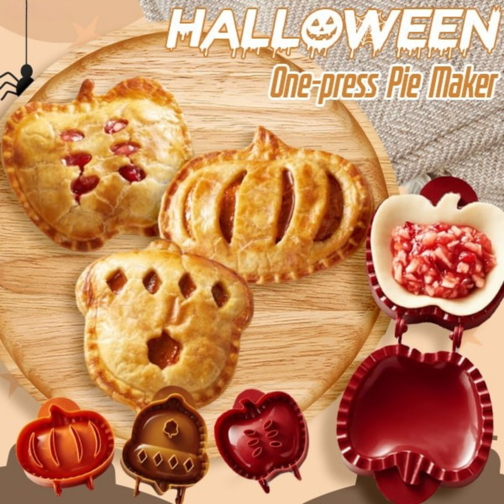 Halloween Pie Maker Mold for Pumpkin Apple and Acorn Treats