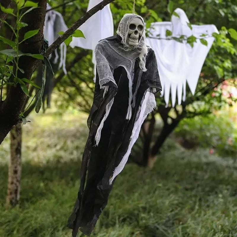 Hanging Ghost Skull Halloween Decorations