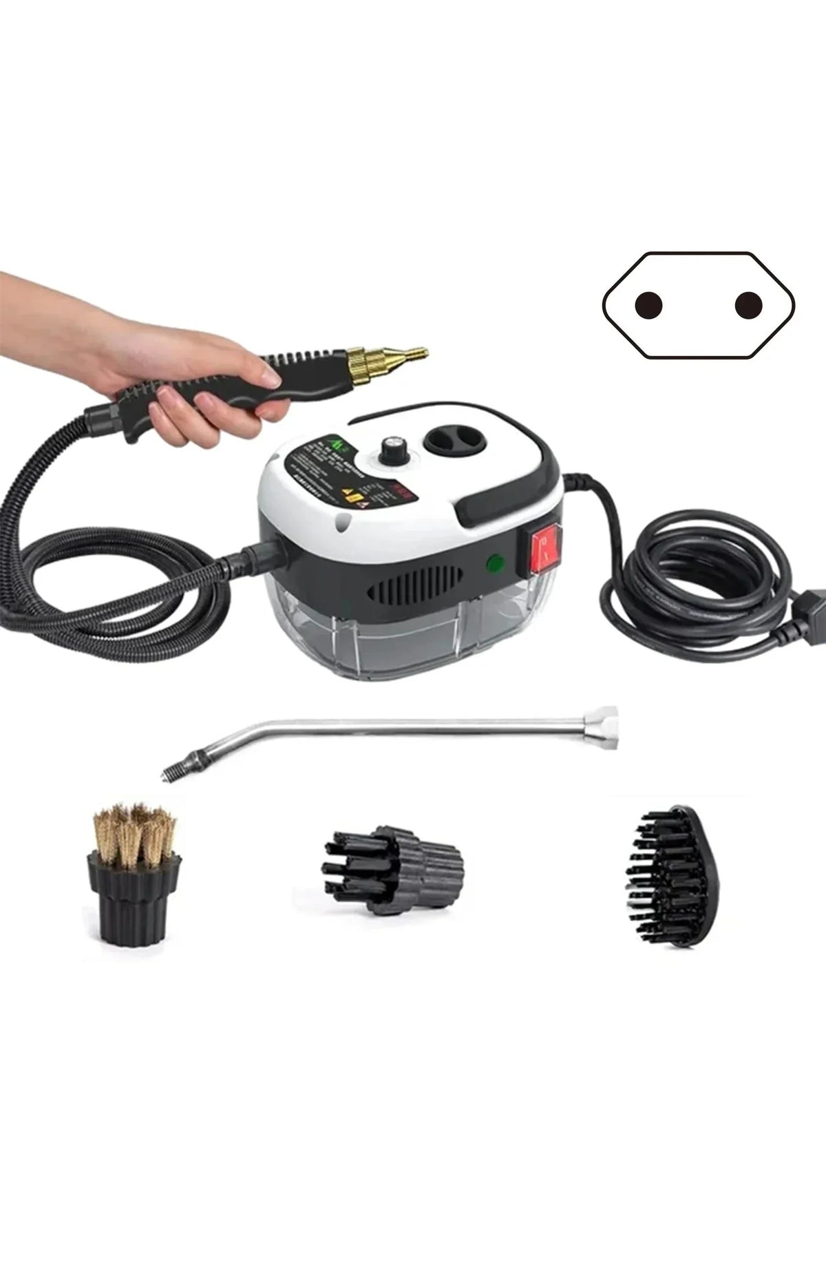 High-Pressure Steam Cleaner 2500W