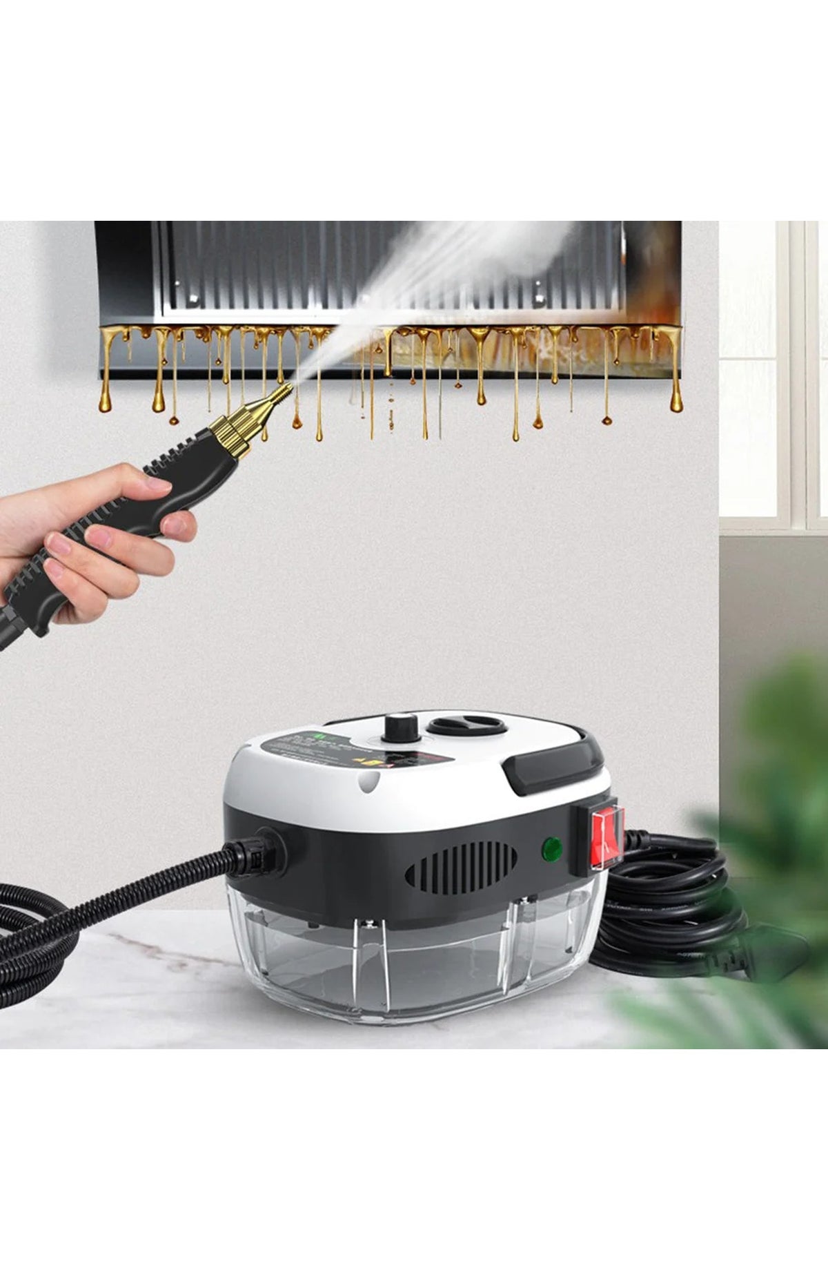 High-Pressure Steam Cleaner 2500W - view 2