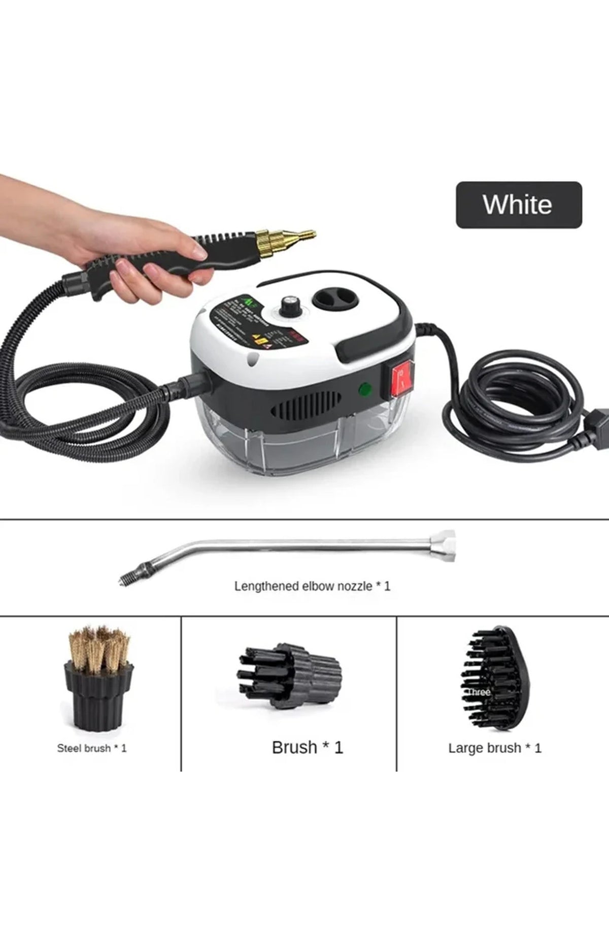 High-Pressure Steam Cleaner 2500W - view 8