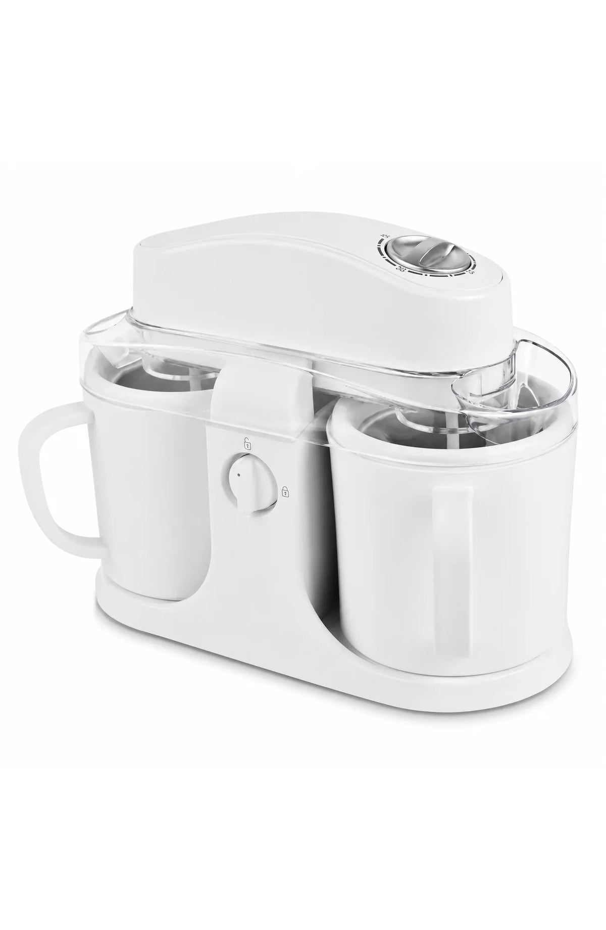 Dual Bowl Ice Cream Maker