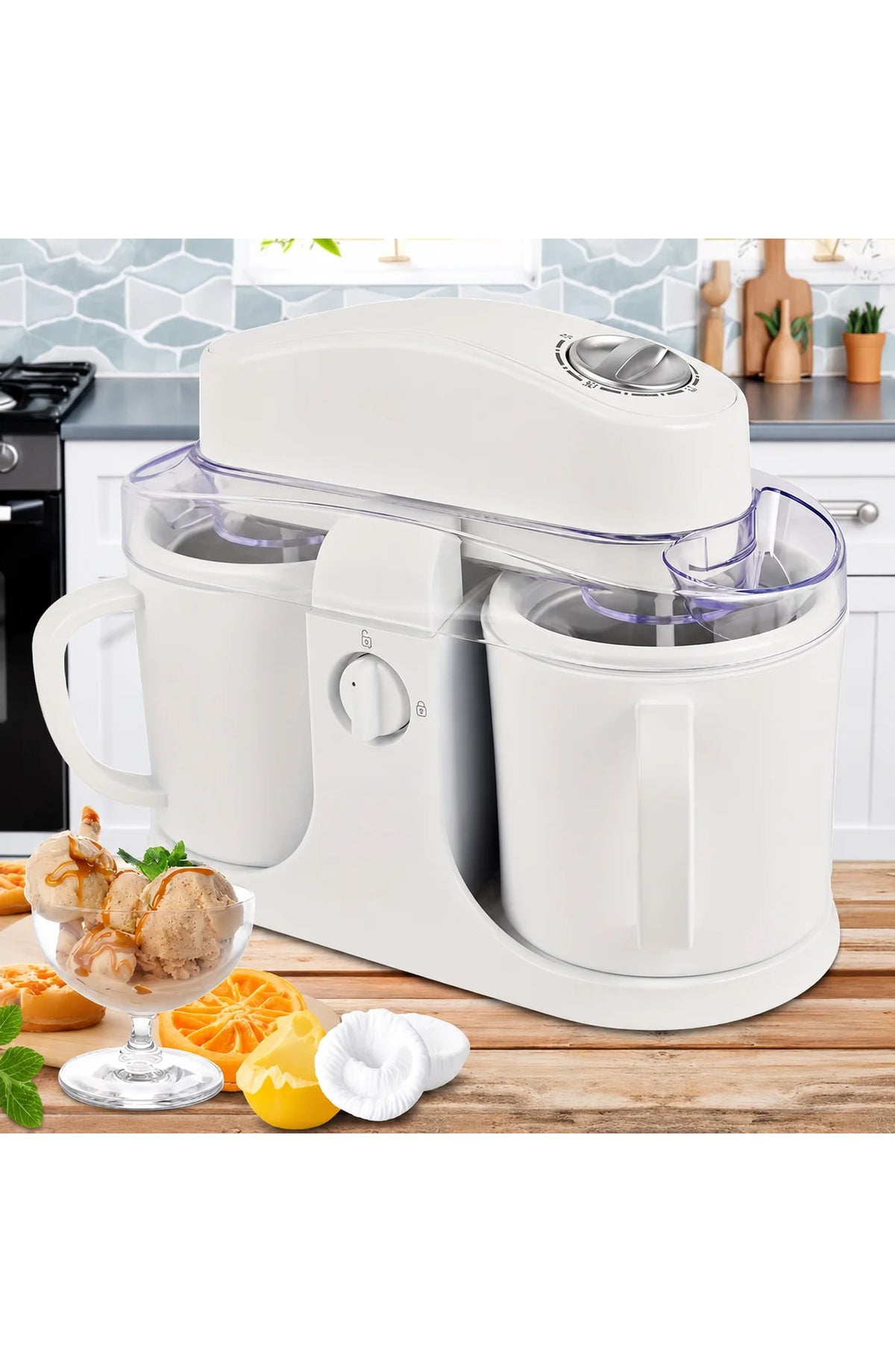 Dual Bowl Ice Cream Maker - view 3