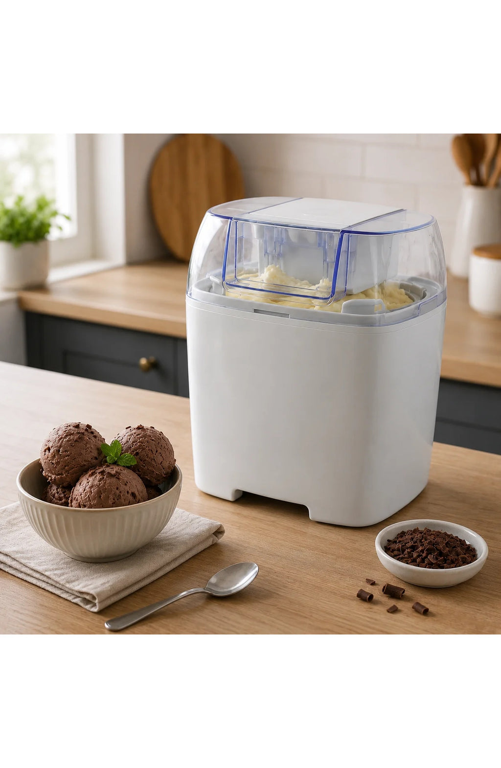 Ice Cream Maker Machine, 1.5L Freezing Bowl - view 2