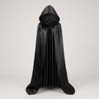 Hooded Horror Costume Robe - Black or Purple, 3 Lengths