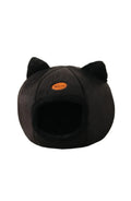 Cat Cave Bed - Plush Hooded Nest with Removable Cushion