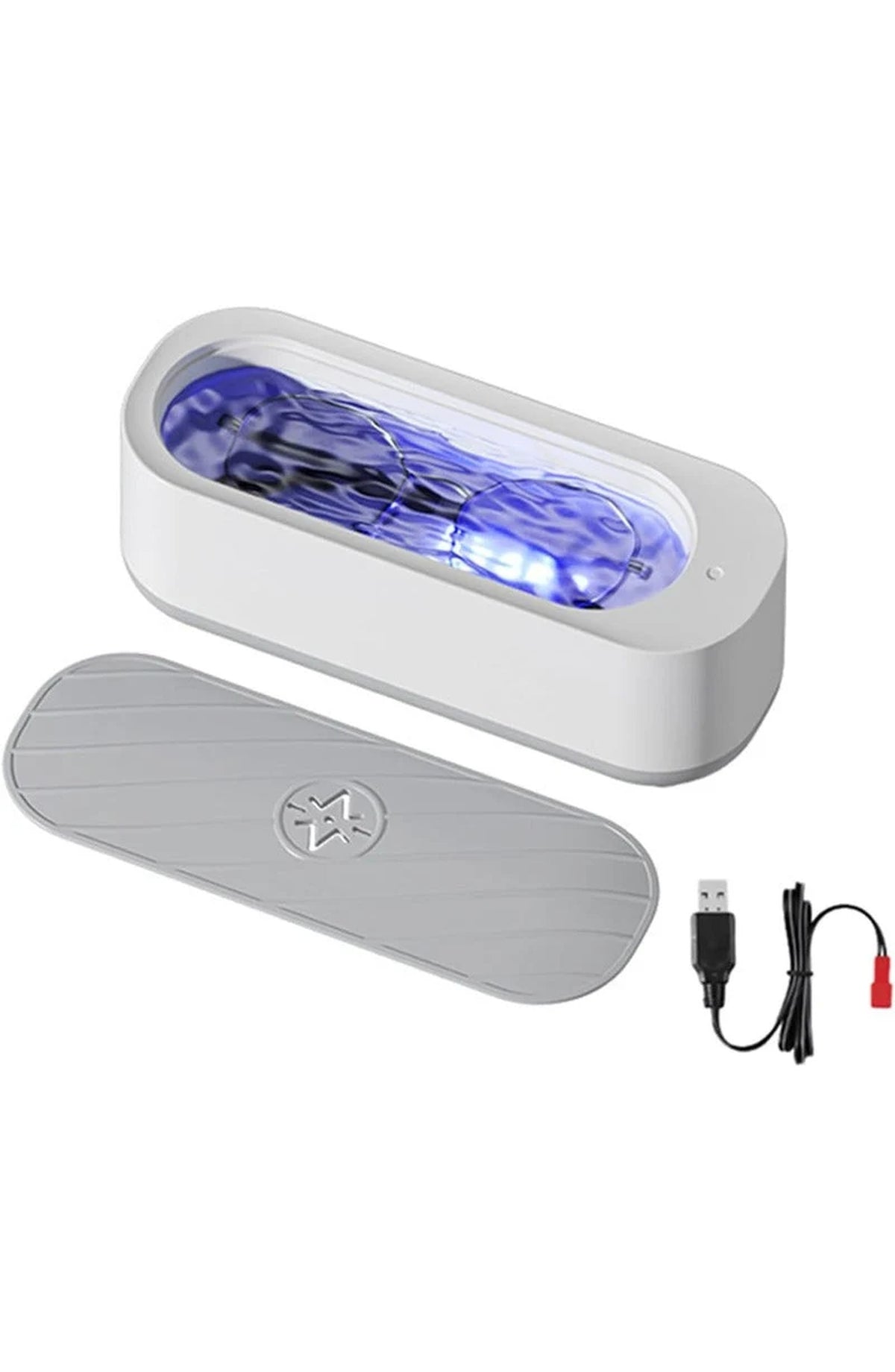 Ultrasonic Jewelry Cleaner, Compact, for Rings, Glasses and Watches